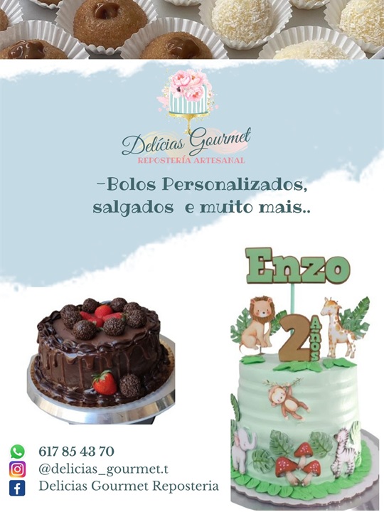 imagen publicitaria de la empresa Delicias Gourmet